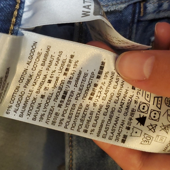 Levi's 720 high rise super skinny jeans size 25 - Picture 4 of 4